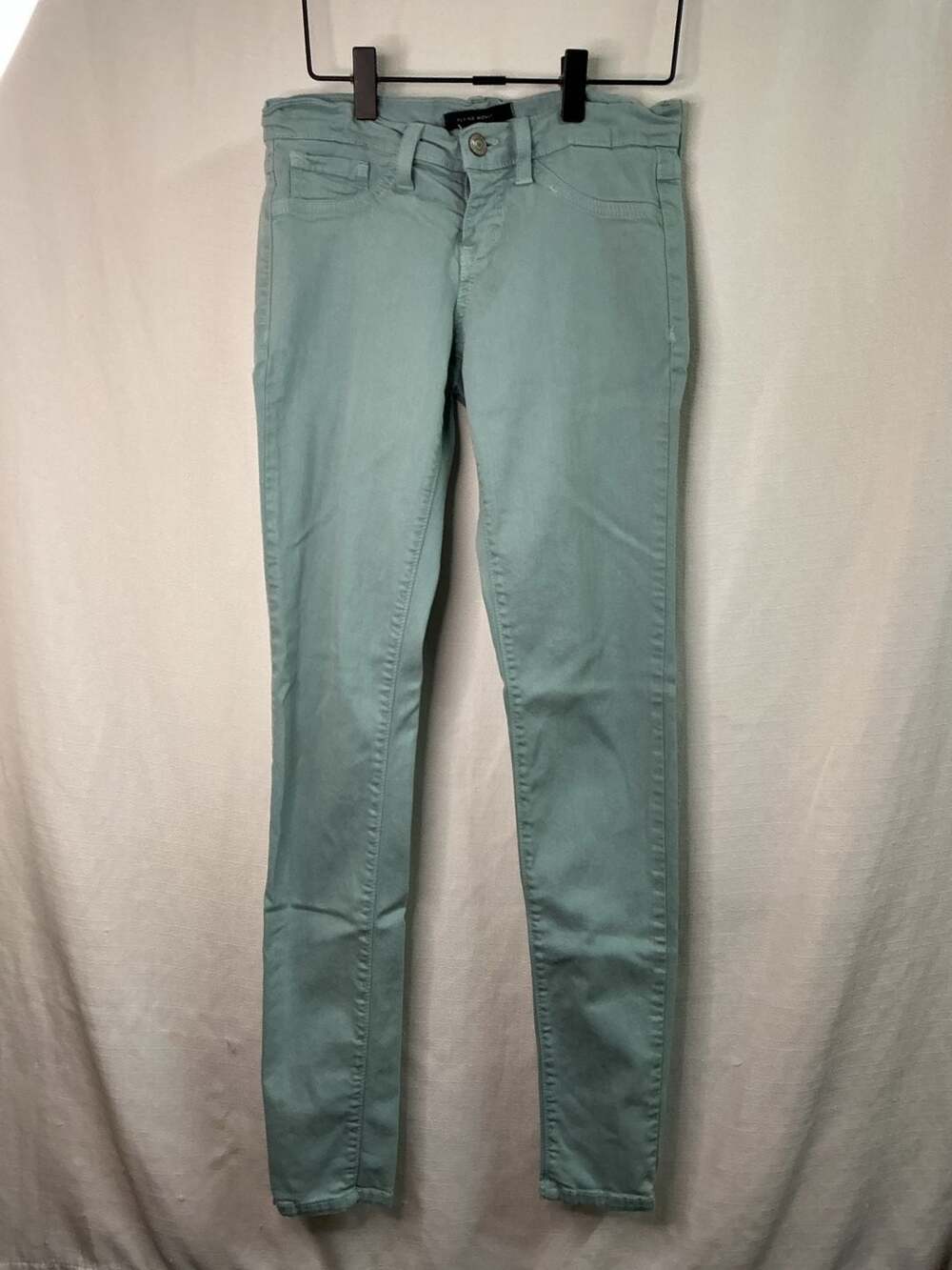 Flying Monkey Mint Green Low Rise Skinny Jeans Size 25